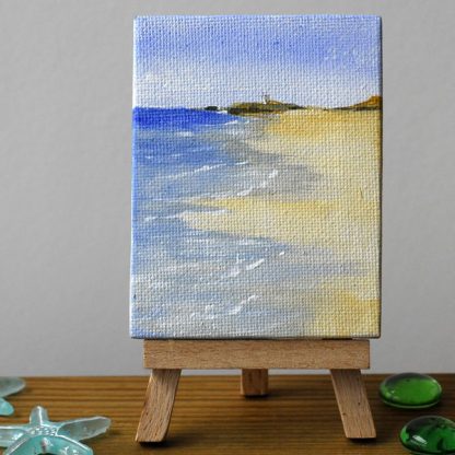 Painting: Godrevy beach