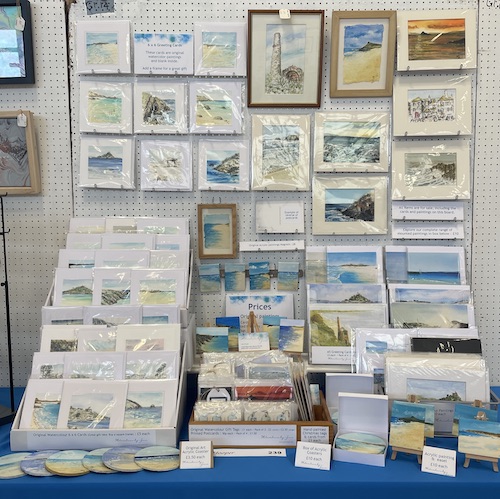 Stall at St Just Craft Fair