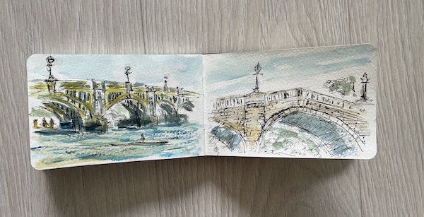 Sketches of Richmond Bridges
